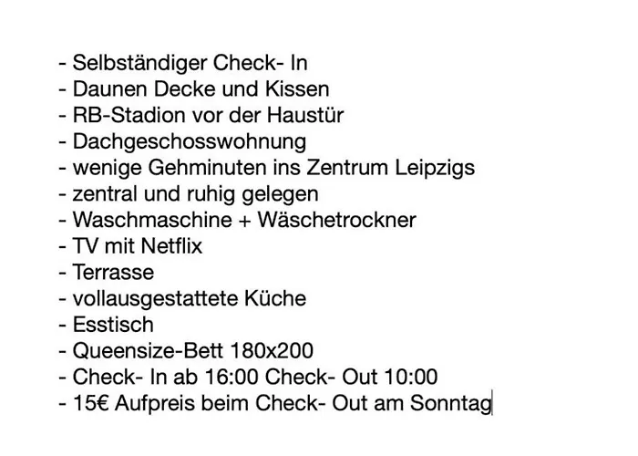 Appartamento R&l Wettiner Strasse *