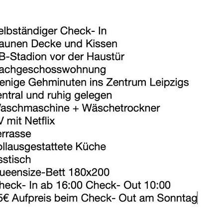 Apartman R&l Wettiner Strasse *